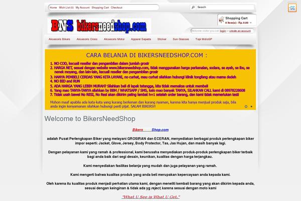 bikersneedshop.com site used Bcc-theme