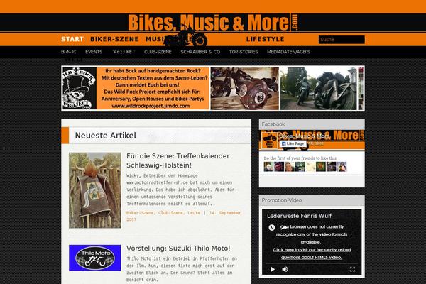 Bmm theme site design template sample