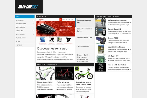 News theme site design template sample