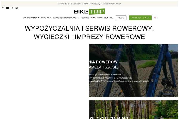 biketrip.pl site used Salient