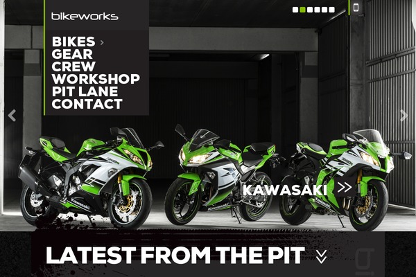 bikeworks.com.au site used Bikeworks