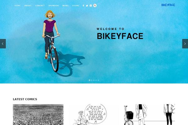 Story theme site design template sample