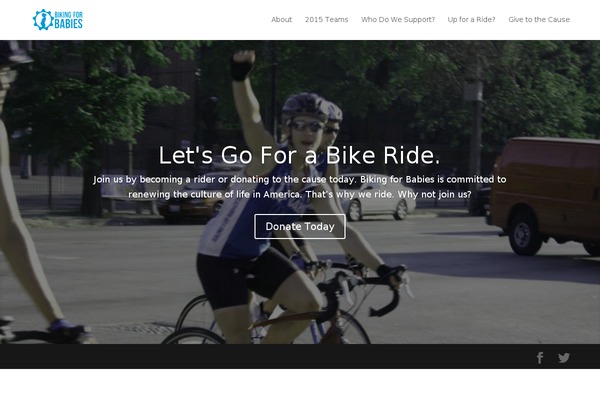 bikingforbabies.com site used Ave