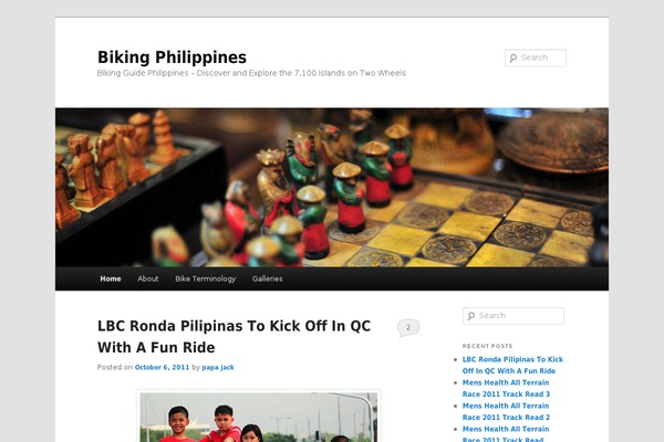 Twenty Eleven theme site design template sample