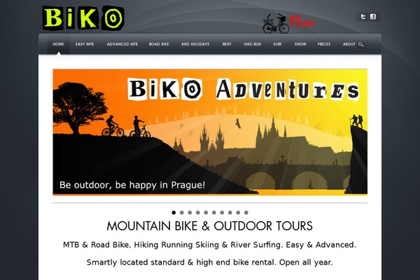 bikoadventures.com site used Awake