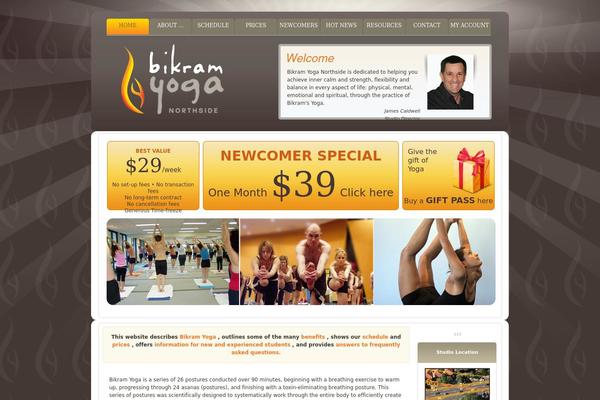 bikram.com.au site used Bikramyoga