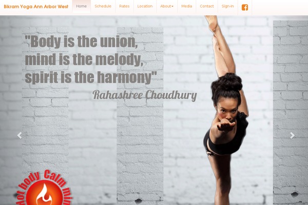 bikramyogaannarborwest.com site used Wpchurch-powerful-theme-for-churches