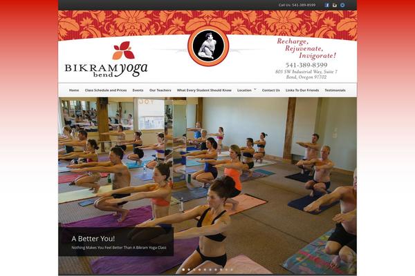 bikramyogabend.com site used Trine