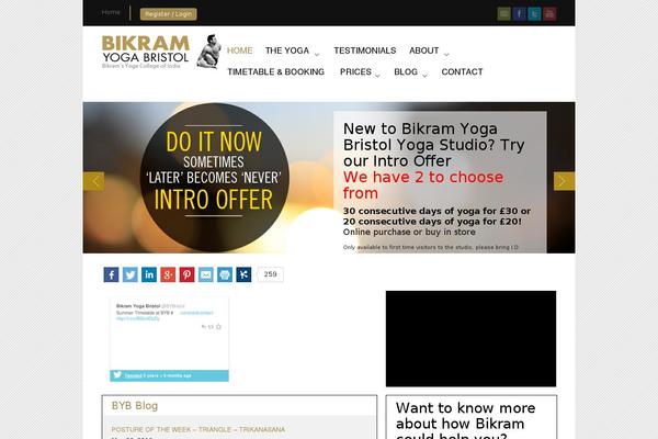 Site using Simplified Social Share plugin