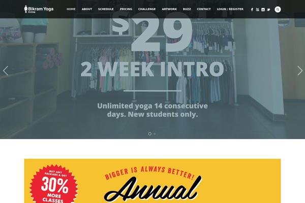 Porcelain theme site design template sample