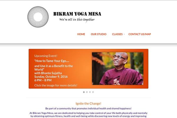 Karma theme site design template sample