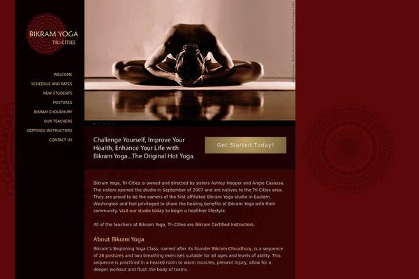 Myriad theme site design template sample