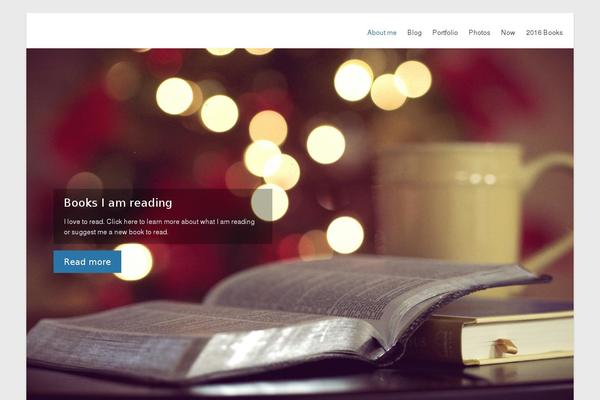 Spacious theme site design template sample