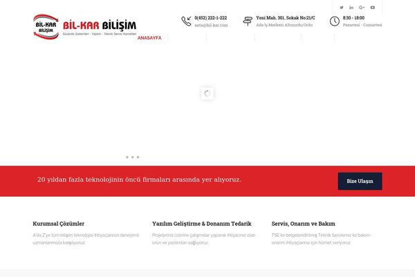 Kroth theme site design template sample