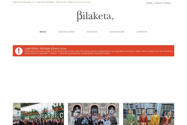 Site using Code Embed plugin