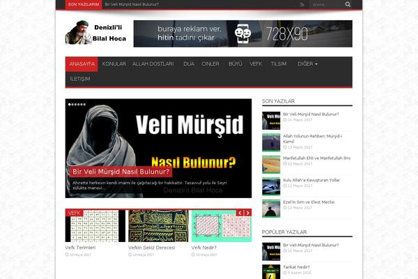 Jarida theme site design template sample