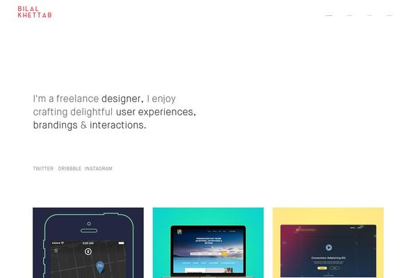 Semplice theme site design template sample