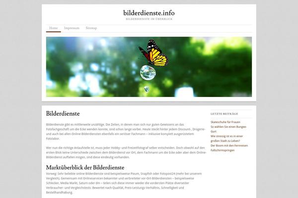 Skirmish theme site design template sample