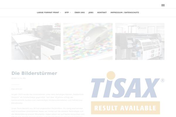 Grandportfolio theme site design template sample