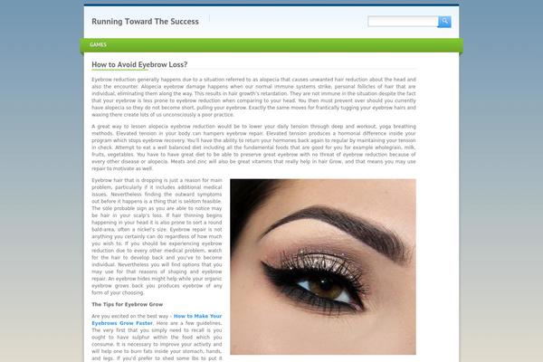 Green One theme site design template sample