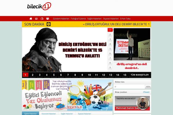 Kanews theme site design template sample
