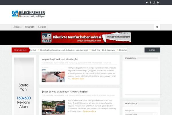 Rehber theme site design template sample
