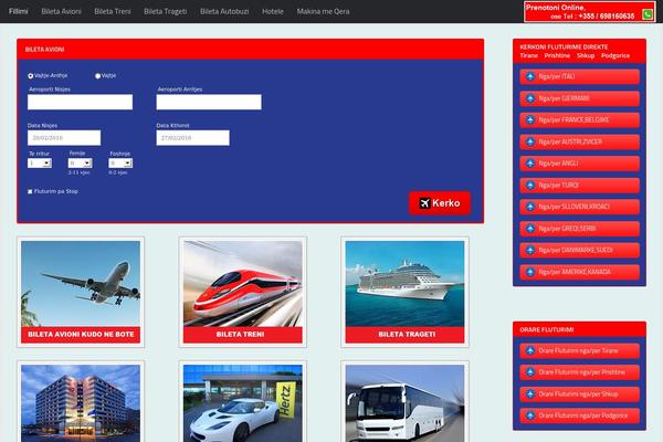Site using Amazing Hover Effects plugin