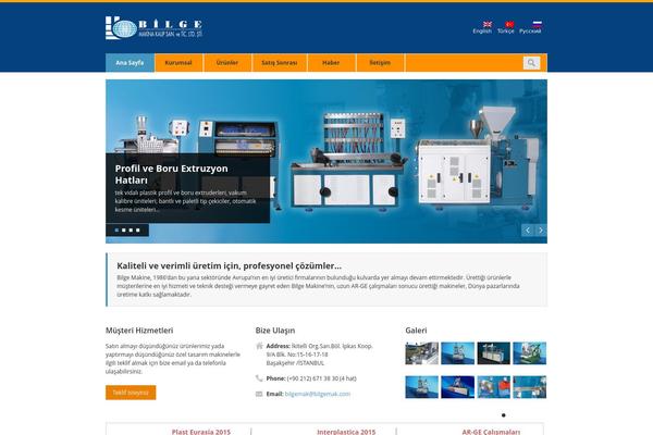 Finesse theme site design template sample