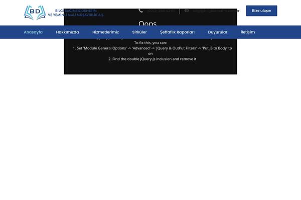 bilgidenetim.com.tr site used Sorbroix