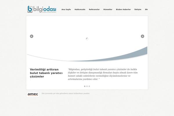 Cascadia theme site design template sample