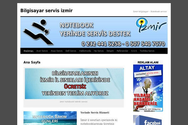 Twenty Ten theme site design template sample