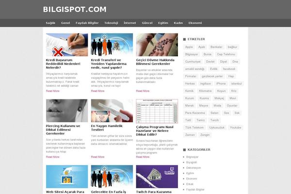 Publisher theme site design template sample
