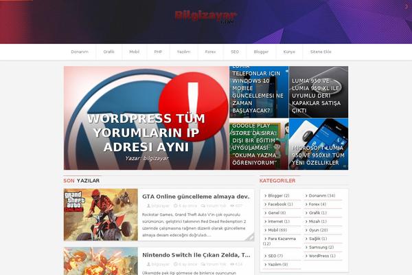 EccePure theme site design template sample