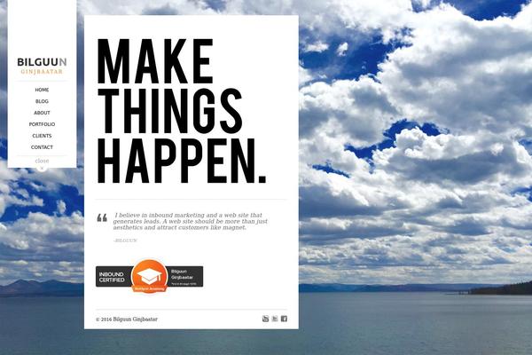 Studio 8 theme site design template sample
