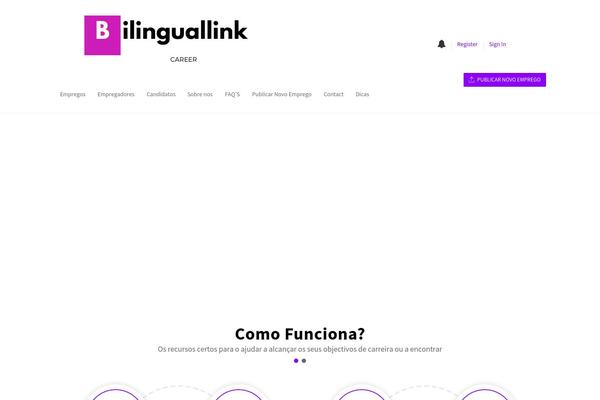 Site using Wp-jobsearch plugin