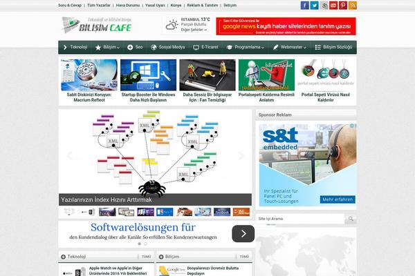 bilisimcafe.net site used Webportal v2