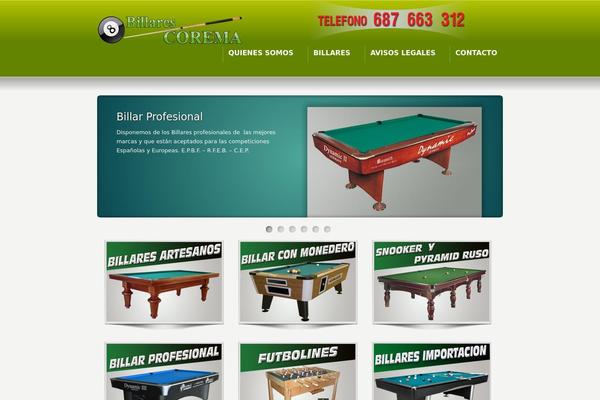 Karma theme site design template sample