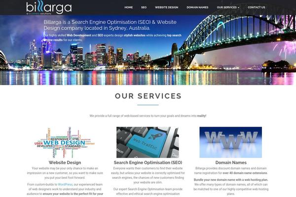 Onehost theme site design template sample