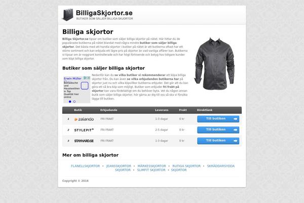billigaskjortor.se site used Fashion