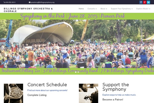 Roots theme site design template sample