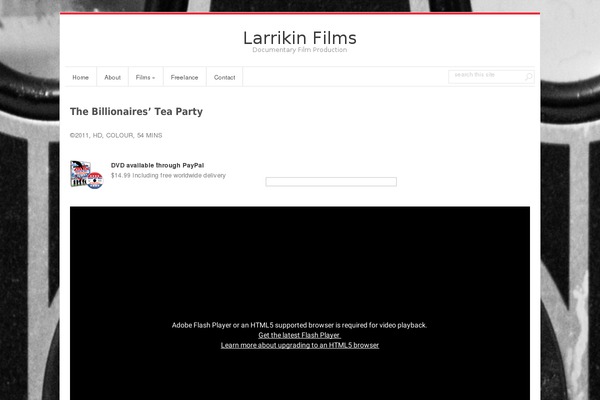 InterStellar theme site design template sample