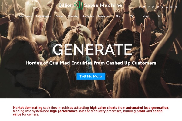 Enfold theme site design template sample