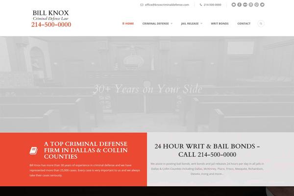 billknoxattorney.com site used Lawyerbase-v1-01