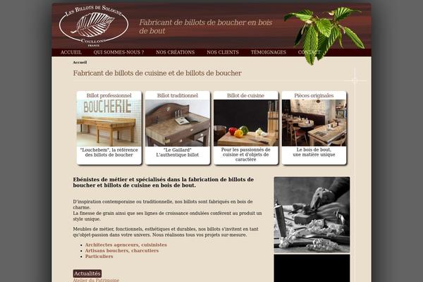 Site using Testimonials-showcase plugin