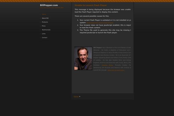 OneEngine theme site design template sample