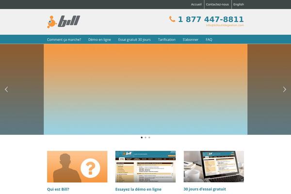 Bill-child-theme theme websites examples