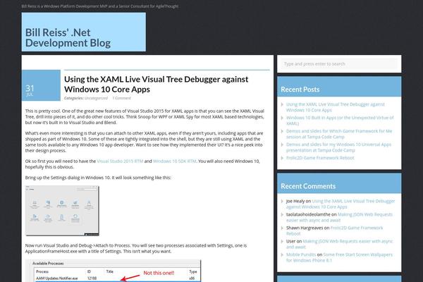 Metro theme site design template sample