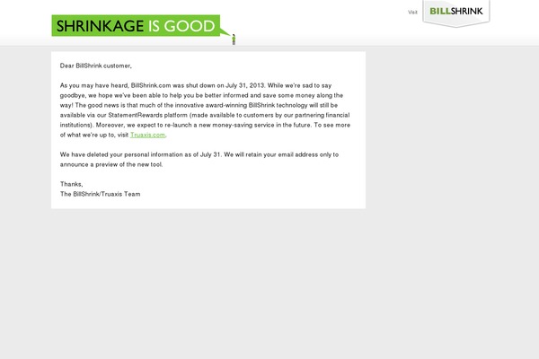 shrink theme websites examples