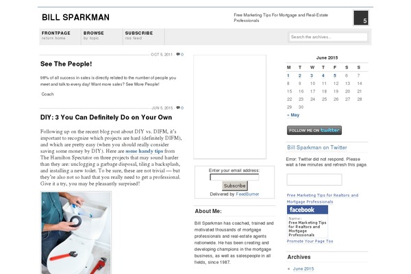 Grid Focus theme site design template sample