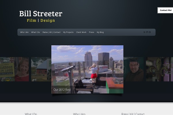 Envisioned theme site design template sample